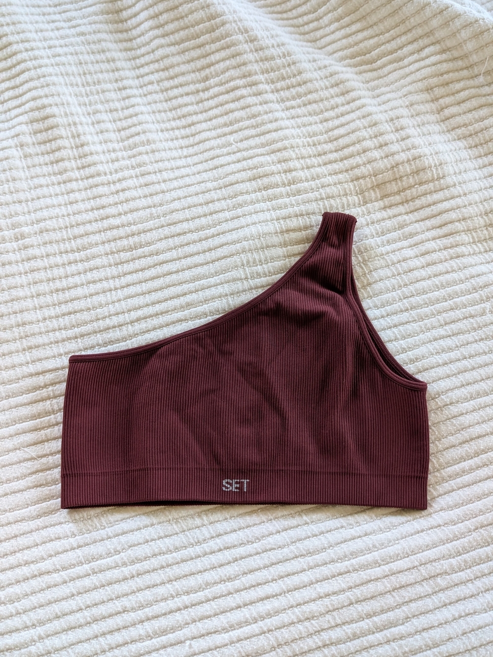 Set Active One Shoulder Sports Bra